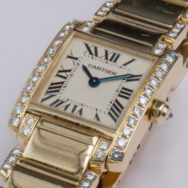 Cartier Tank Francaise WE1001RG Image 3